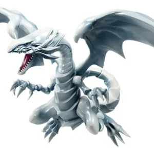 Dragón Blanco De Ojos Azules